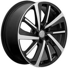 Колесный диск К&К КС1111 7х18/5х108 D65.1 ET36 Алмаз черный